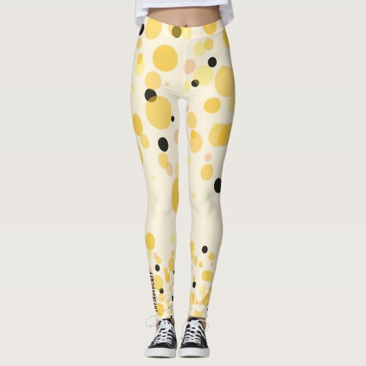 Sweeten Your Stride with Liquid Gold! Leggings レギンス (正面)