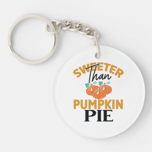 Sweeter Than Pumpkin Pie キーホルダー (正面)