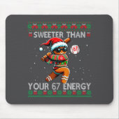 Sweeter Than Your 67 Energy Gingerbread Baseball C マウスパッド (正面)