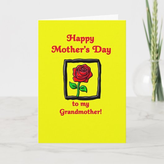 Sweetest Bloom Mothers Day Card カード (正面)