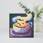 Sweetest Coffee card pixelart, Pixel Art  カード (スタンド正面)