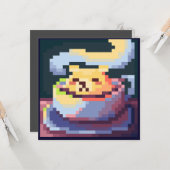 Sweetest Coffee card pixelart, Pixel Art  カード (正面/裏面インサイチュ)