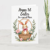 Sweetest Congrats Bunny Card カード (正面)