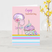 Sweetest Day Card祝、10月20日 カード (黄色い花)