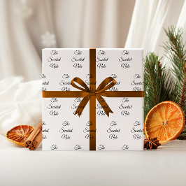 Sweetest Noel クリスマス包装紙 ラッピングペーパー