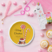 Sweetest Noel Christmas Paper Plates | Stylish ペーパープレート (パーティー)