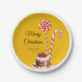 Sweetest Noel Christmas Paper Plates | Stylish ペーパープレート (正面)