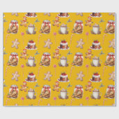 Sweetest Noel Christmas Wrapping Paper ラッピングペーパー (フラット)