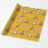 Sweetest Noel Christmas Wrapping Paper ラッピングペーパー (アンロールド)