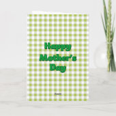 Sweetest Pear for Mother's Day カード (裏面)