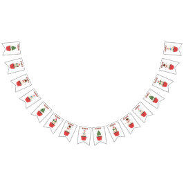 Sweetest Season Christmas Cupcake Bunting バンティングフラッグ