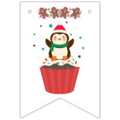 Sweetest Season Christmas Cupcake Bunting バンティングフラッグ (第2の旗)