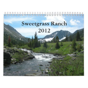 Sweetgrass牧場2012年 カレンダー