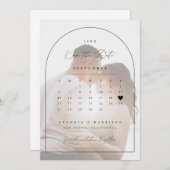 Sweetheartカレンダーセーブ・ザ・デート案内 セーブザデート (正面/裏面)