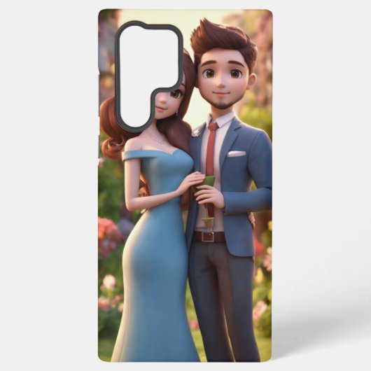 Sweetheartベビーモバイルカバー Samsung Galaxyケース (裏面)