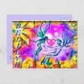 SWEETHEART信じ妖精の国はがき ポストカード (正面/裏面)