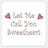 Sweetheart スクエアシール (正面)