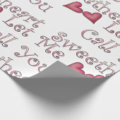 Sweetheart ラッピングペーパー