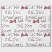 Sweetheart ラッピングペーパー (フラット)