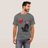 Sweetheart -不気味バルーン付きカスタマイズ可能スカル tシャツ (正面フル)