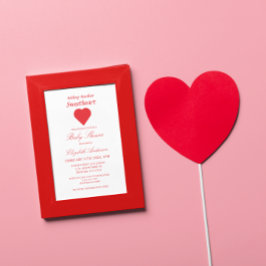 Sweetheart Baby Showerの追加 招待状