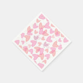 Sweetheart Baby Shower Valentine  スタンダードカクテルナプキン (角)