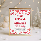 Sweetheart Birthday Time Capsule Card 台座サイン