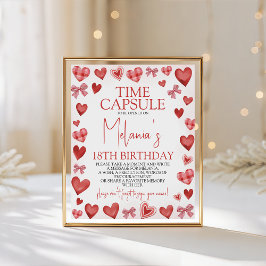 Sweetheart Birthday Time Capsule Card 台座サイン