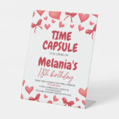 Sweetheart Birthday Time Capsule Card 台座サイン (正面)