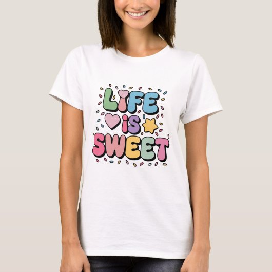 Sweetheart Bublegum Bliss Tシャツ (正面)