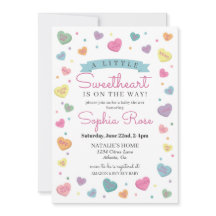 Sweetheart Candy 2月の女の子のための赤ちゃんシャワー