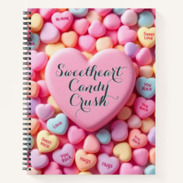 Sweetheart Candy Crush ノートブック