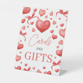 Sweetheart Cards and Gifts Sign 台座サイン (正面)