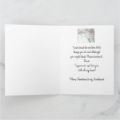 Sweetheart Christmas Love myハート《鳥》アメリカゴガラBird カード (内部)