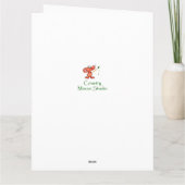 Sweetheart Christmas Love myハート《鳥》アメリカゴガラBird カード (裏面)