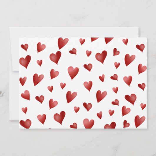 Sweetheart First Birthday Invitation Photo 招待状 (裏面)