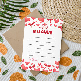 Sweetheart First Birthday Wishes Card 招待状