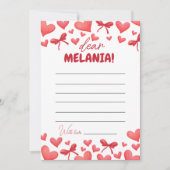 Sweetheart First Birthday Wishes Card 招待状 (正面)