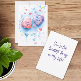 Sweetheart Greetings: Valentine's Day Flat Card