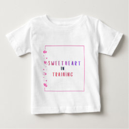 Sweetheart in Training ベビーTシャツ