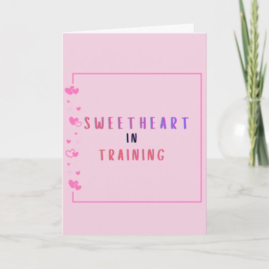 Sweetheart in Training Proposal Card  カード (正面)