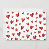 Sweetheart Photo Thank You Card First Birthday 招待状 (裏面)