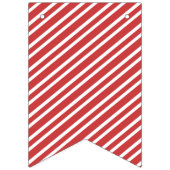 Sweetheart Red Bow Birthday Banner バンティングフラッグ (第1の旗)