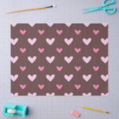Sweetheart Tissue Paper – Pink & Blush Hearts 薄葉紙 (クラフト)