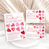 Sweetheart Valentine Hearts Books for Baby エンクロージャーカード