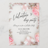 Sweetheart Valentine’s Day Celebration Party 招待状 (正面)