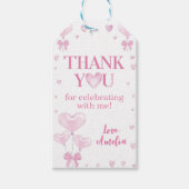 Sweetheart Valentine's誕生日ありがとう ギフトタグ (正面)