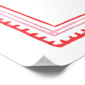 Sweetheart Valentine's Baby Showerへようこそ ポスター (角)