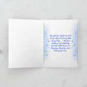 Sweetheart Walks In The Rain Greeting Card カード (内部)