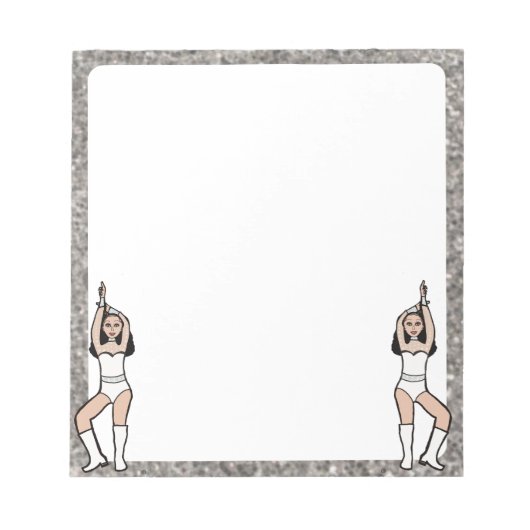 Sweetheart White #2 ノートパッド (正面)